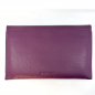 Preview: BGents leather Laptop Tablet, Couvert purple, back